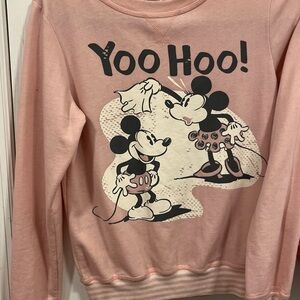 Disney Pink Rose Blush Sleepwear Top